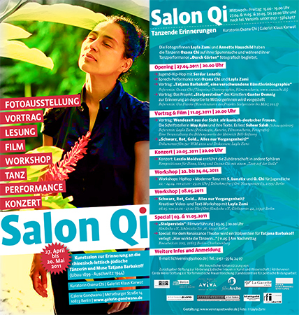 Flyer Salon Qi - Berlin 2011